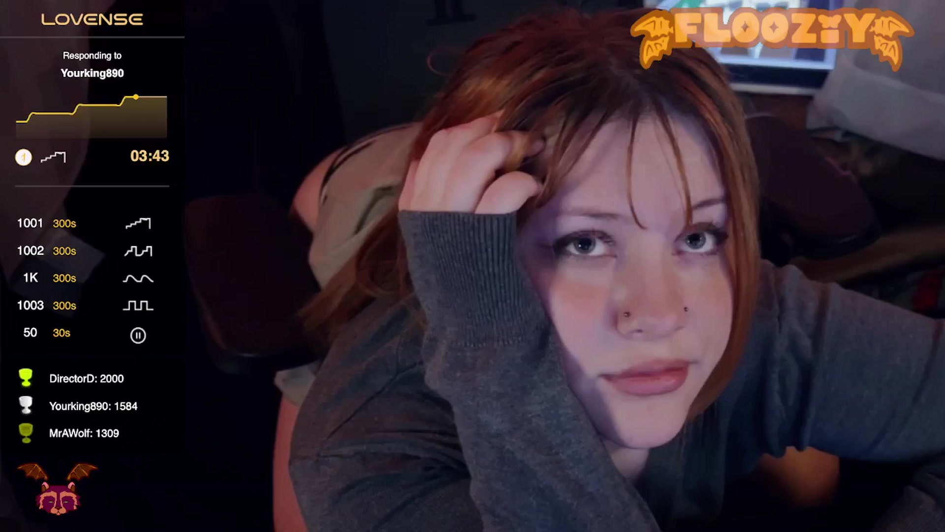 Gallery image thumbnail from flooziy's myfreecams stream on, 03/29/2024, 24:54 image 6 of 20