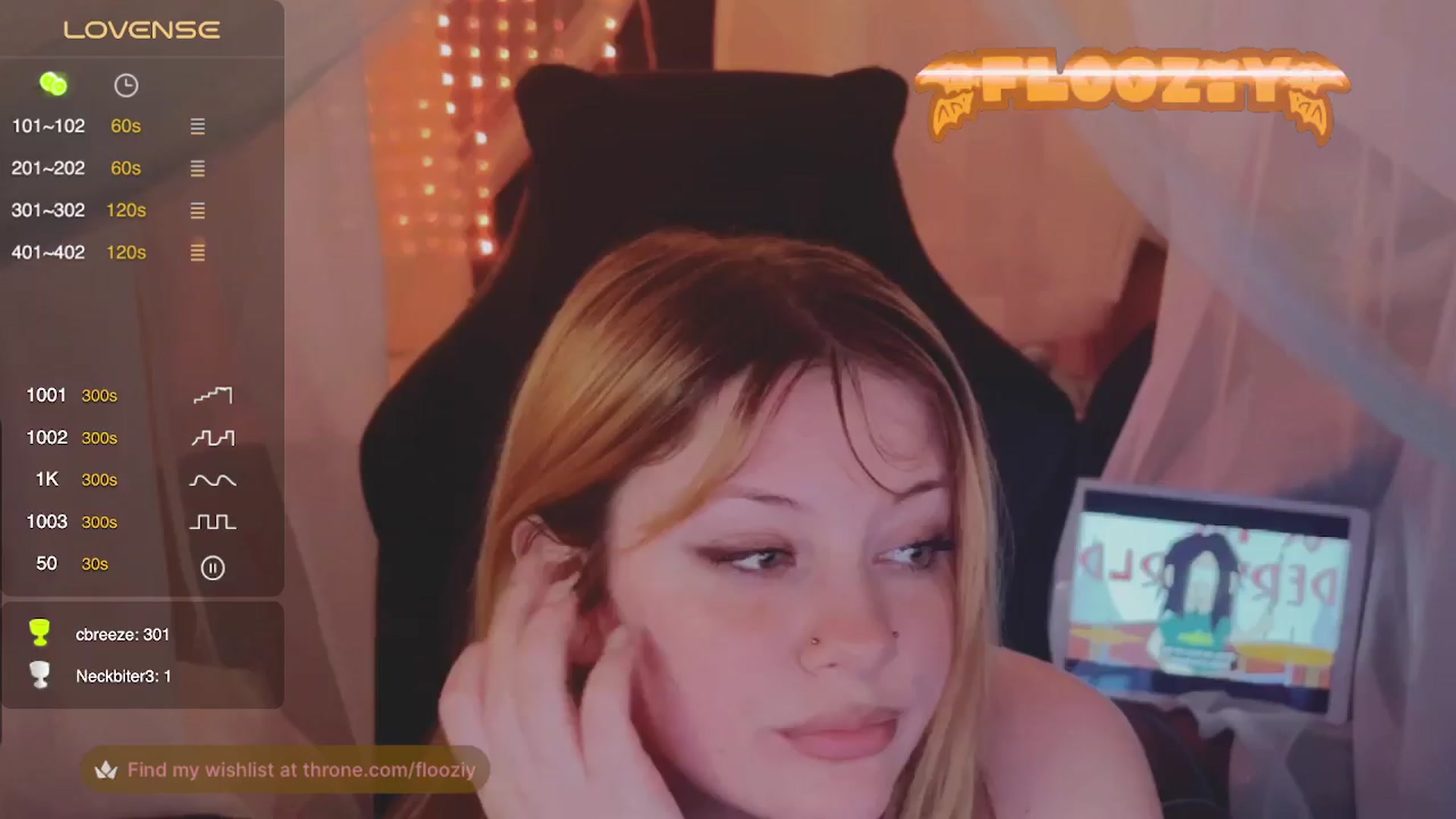 Gallery image thumbnail from flooziy's myfreecams stream on, 04/11/2024, 07:36 image 19 of 20