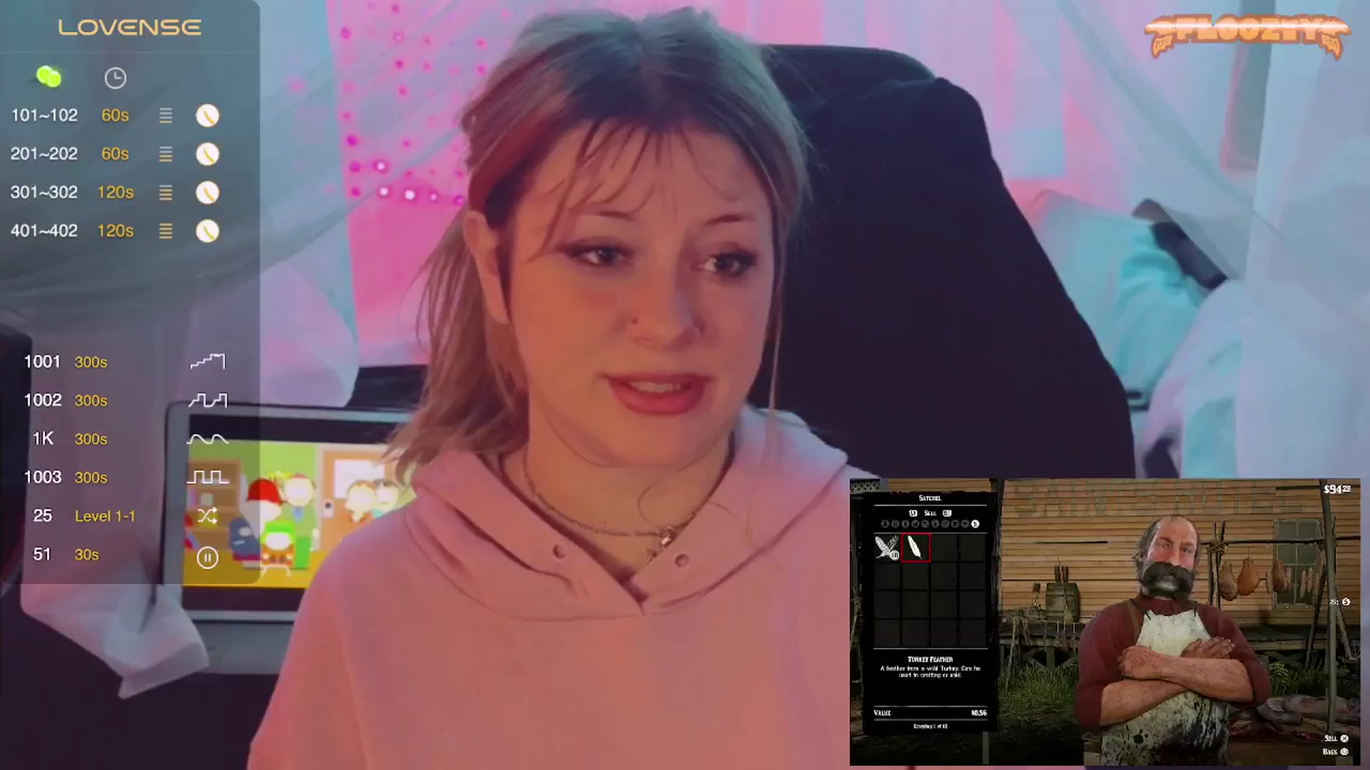 Gallery image thumbnail from flooziy's myfreecams stream on, 04/16/2024, 07:01 image 3 of 20
