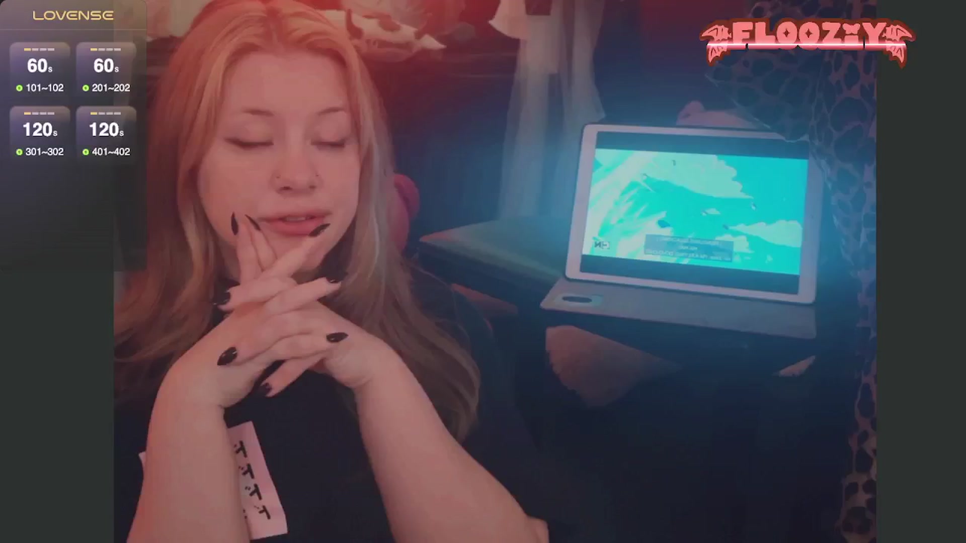 Gallery image thumbnail from flooziy's myfreecams stream on, 06/26/2024, 07:05 image 20 of 20