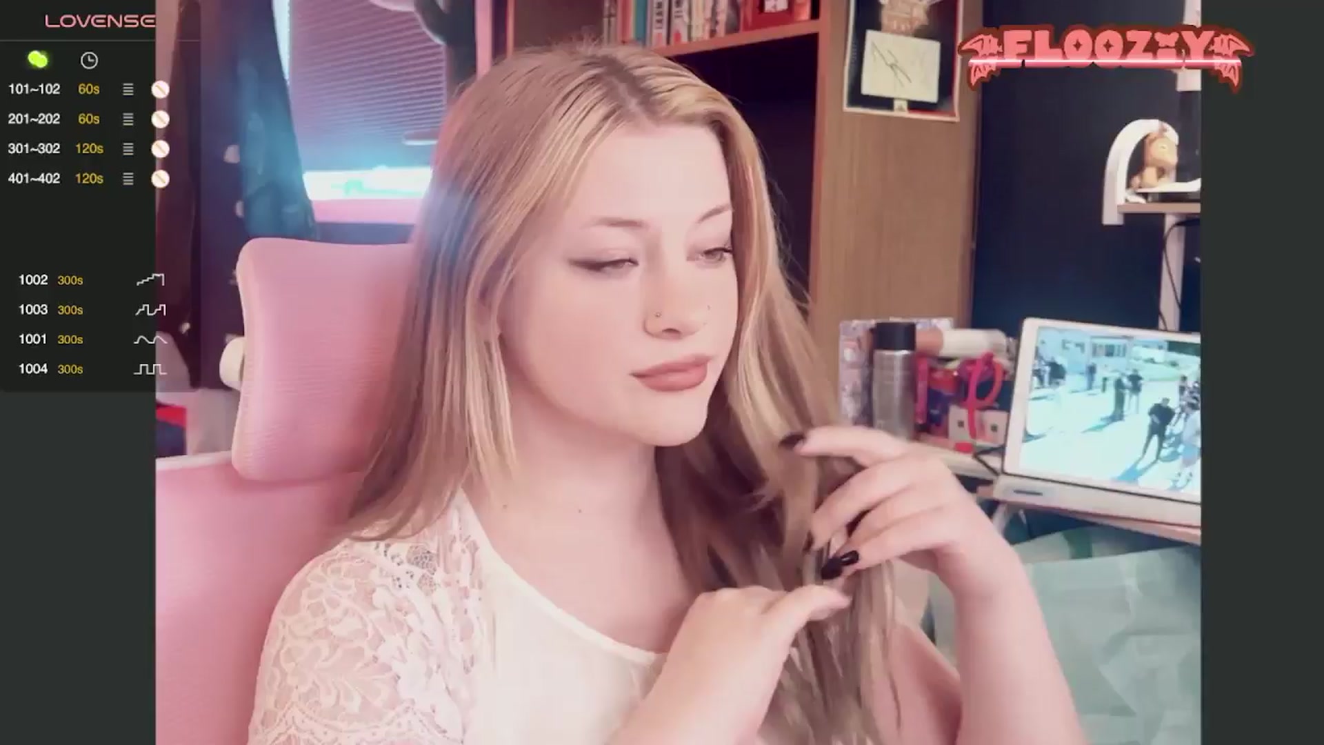Gallery image thumbnail from flooziy's myfreecams stream on, 06/29/2024, 23:59 image 8 of 20