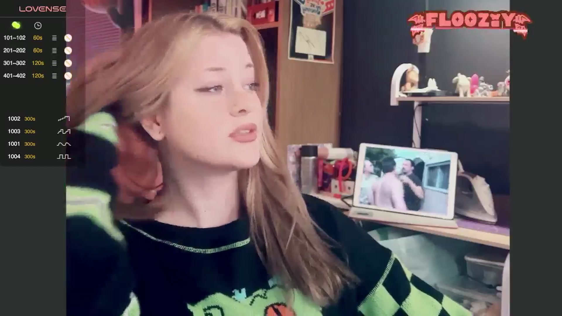 Gallery image thumbnail from flooziy's myfreecams stream on, 06/30/2024, 24:11 image 12 of 20