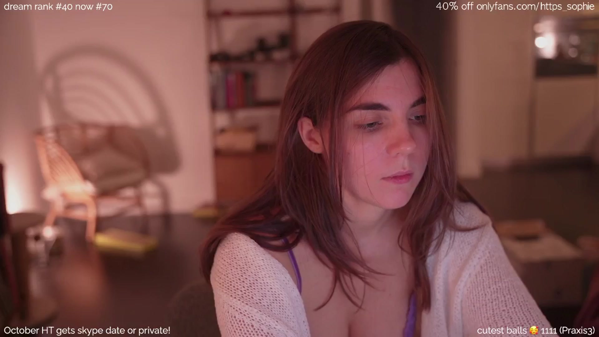 Gallery image thumbnail from frankensophie's myfreecams stream on, 10/26/2024, 02:33 image 16 of 20