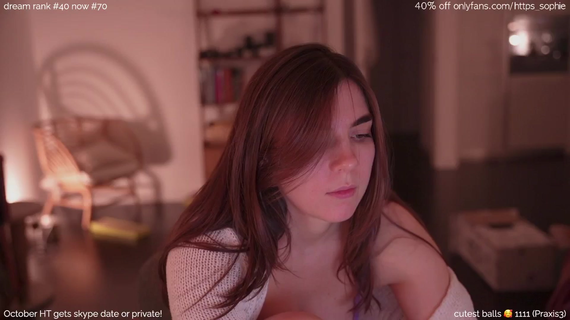 Gallery image thumbnail from frankensophie's myfreecams stream on, 10/26/2024, 02:33 image 20 of 20