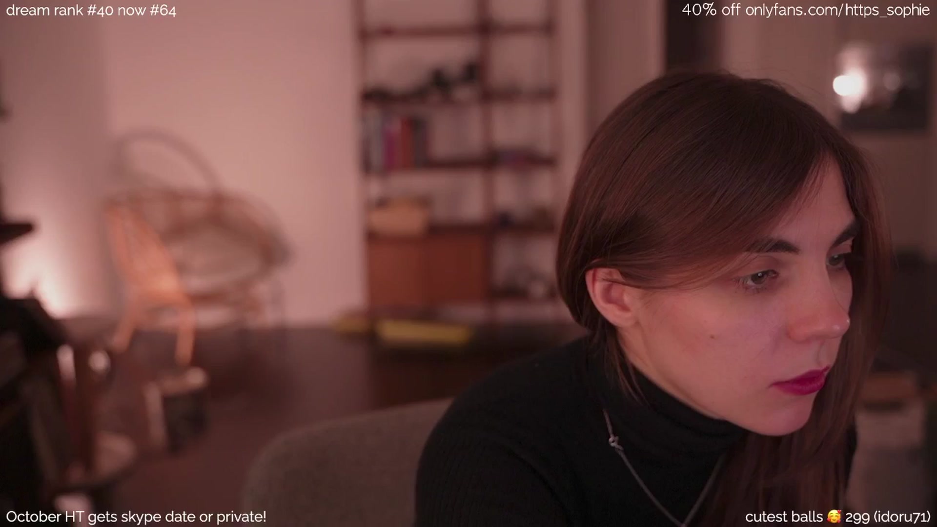 Gallery image thumbnail from frankensophie's myfreecams stream on, 10/29/2024, 24:03 image 11 of 20