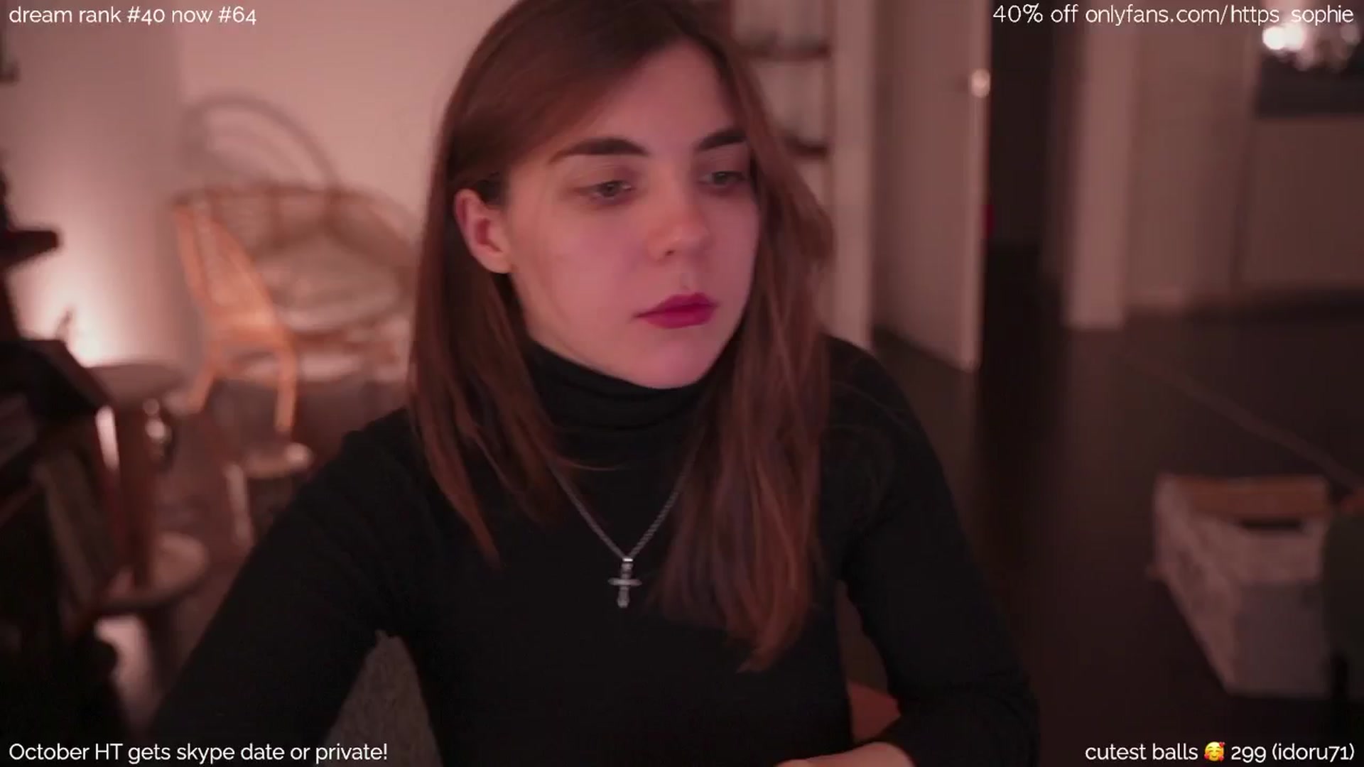 Gallery image thumbnail from frankensophie's myfreecams stream on, 10/29/2024, 24:03 image 14 of 20