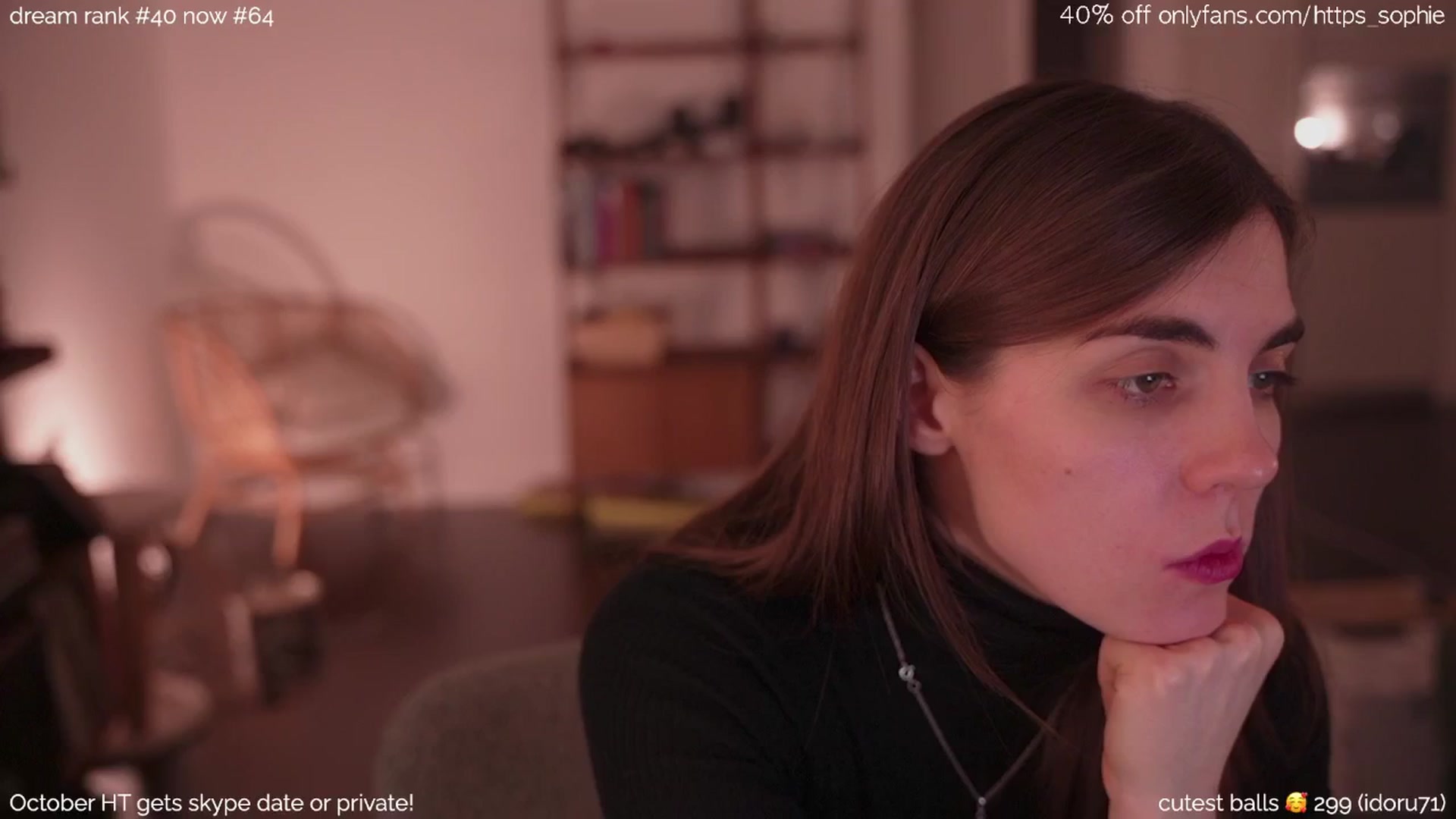 Gallery image thumbnail from frankensophie's myfreecams stream on, 10/29/2024, 24:03 image 12 of 20