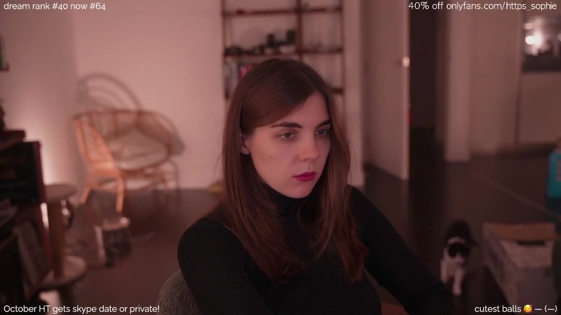 Gallery image thumbnail from frankensophie's myfreecams stream on, 10/29/2024, 24:03 image 1 of 20