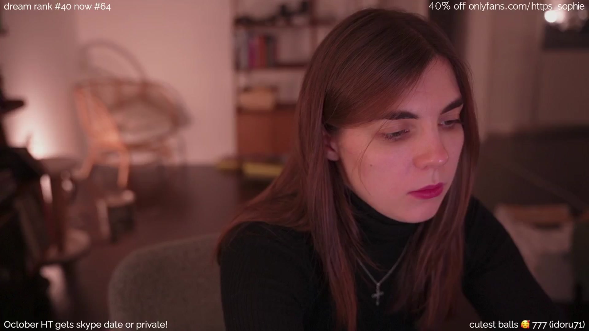 Gallery image thumbnail from frankensophie's myfreecams stream on, 10/29/2024, 24:03 image 16 of 20