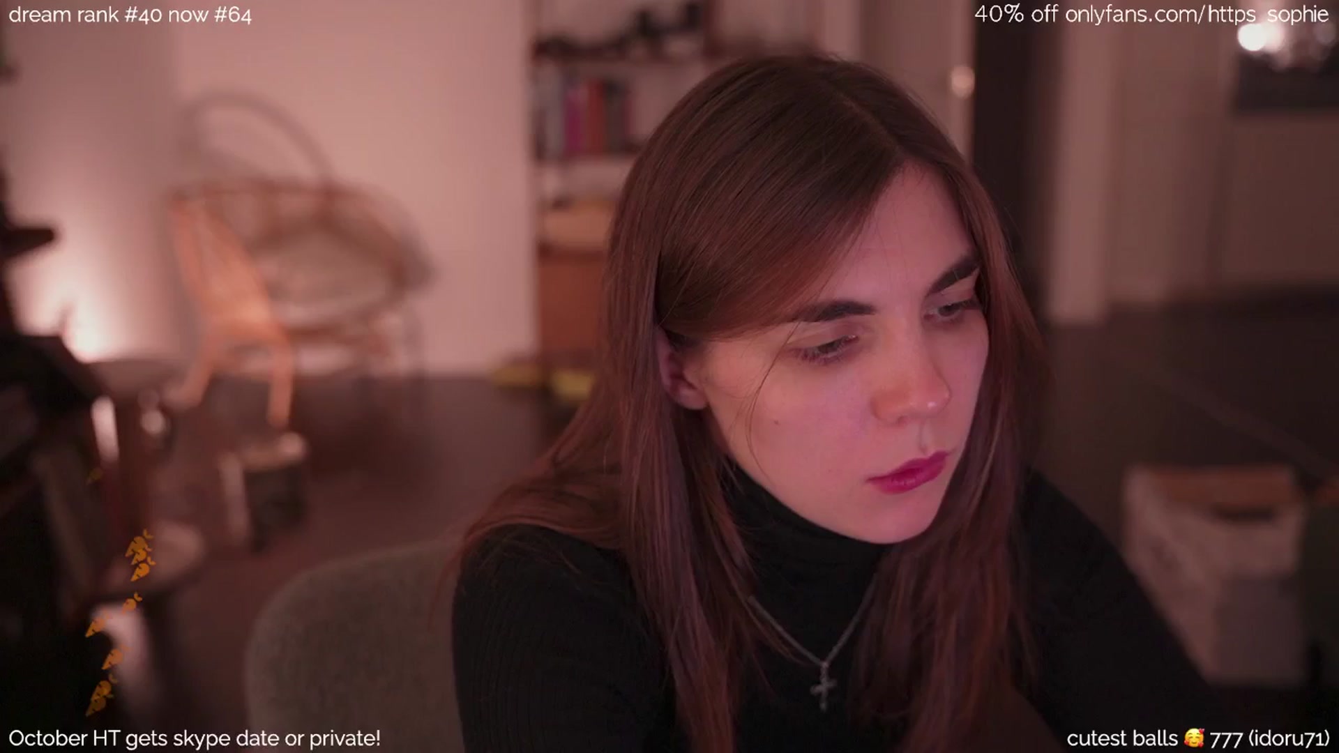 Gallery image thumbnail from frankensophie's myfreecams stream on, 10/29/2024, 01:26 image 1 of 20