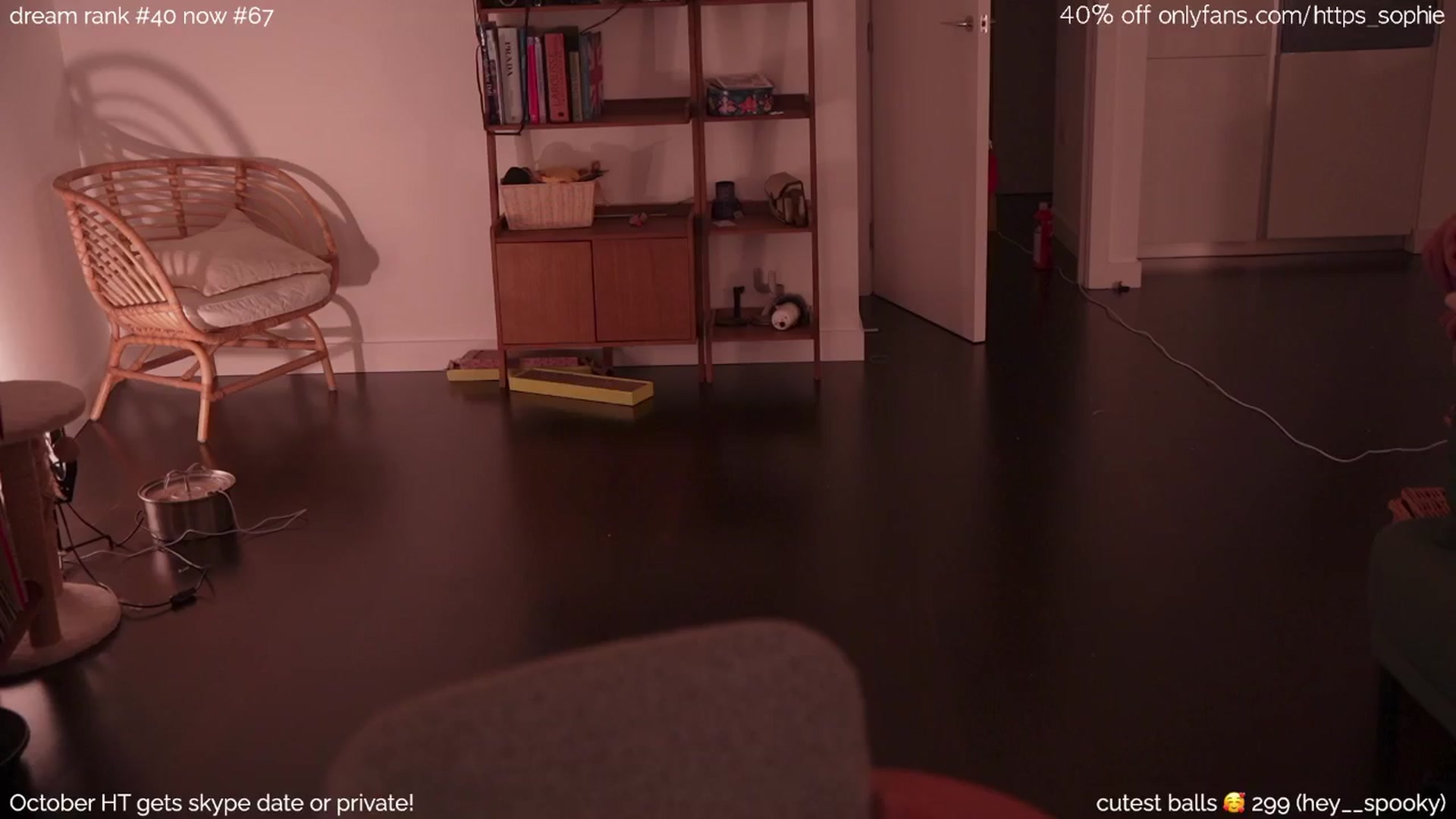 Gallery image thumbnail from frankensophie's myfreecams stream on, 10/31/2024, 24:50 image 8 of 20