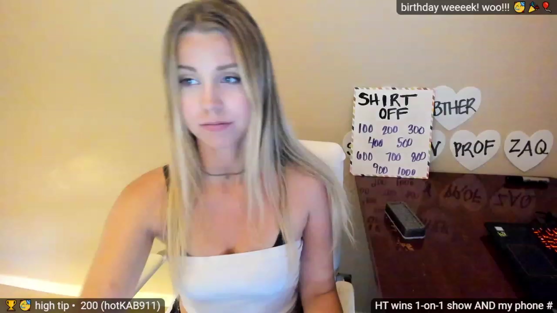 Gallery image thumbnail from goddessjayne's myfreecams stream on, 04/04/2023, 01:41 image 8 of 20