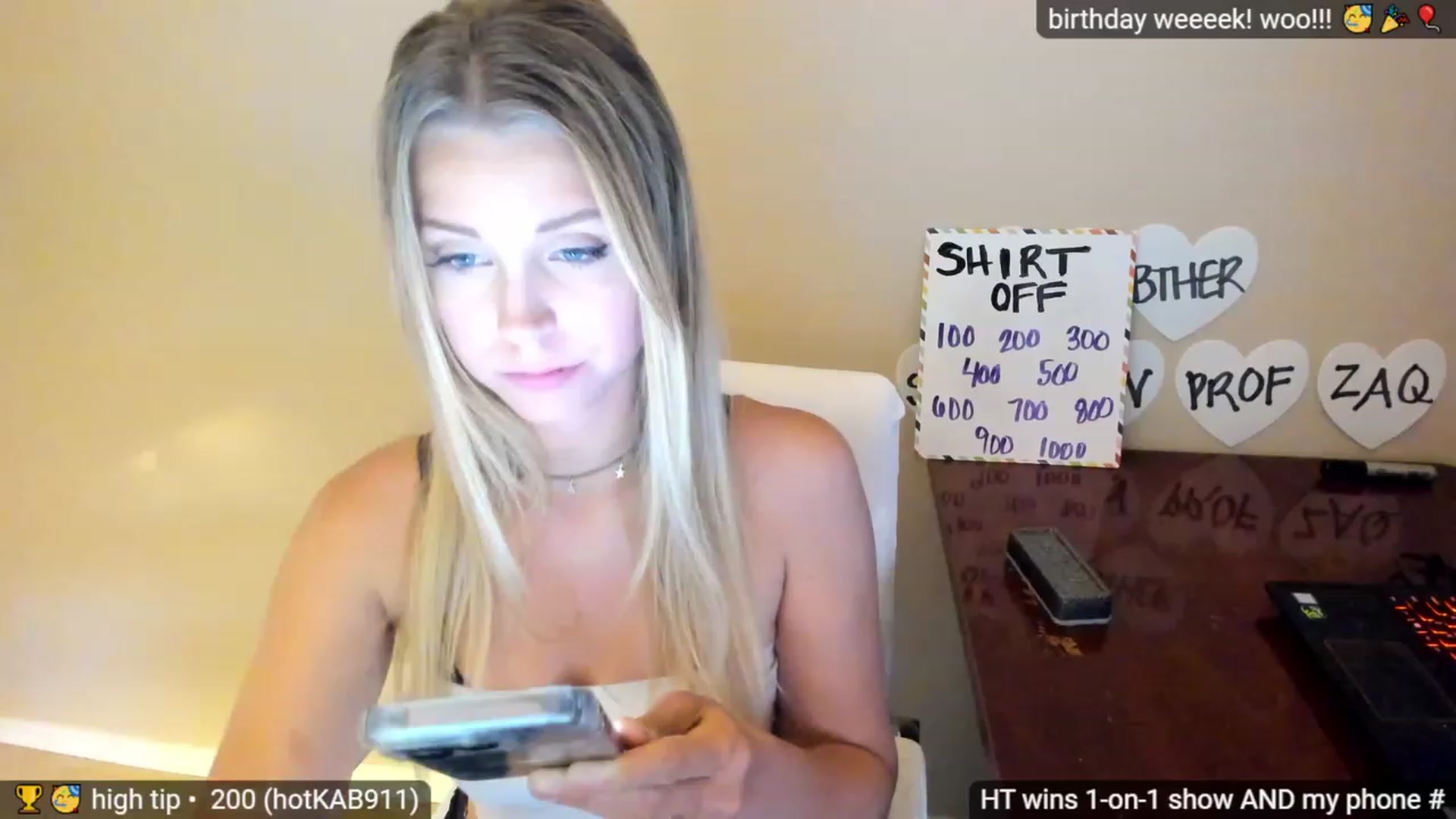 Gallery image thumbnail from goddessjayne's myfreecams stream on, 04/04/2023, 01:41 image 6 of 20