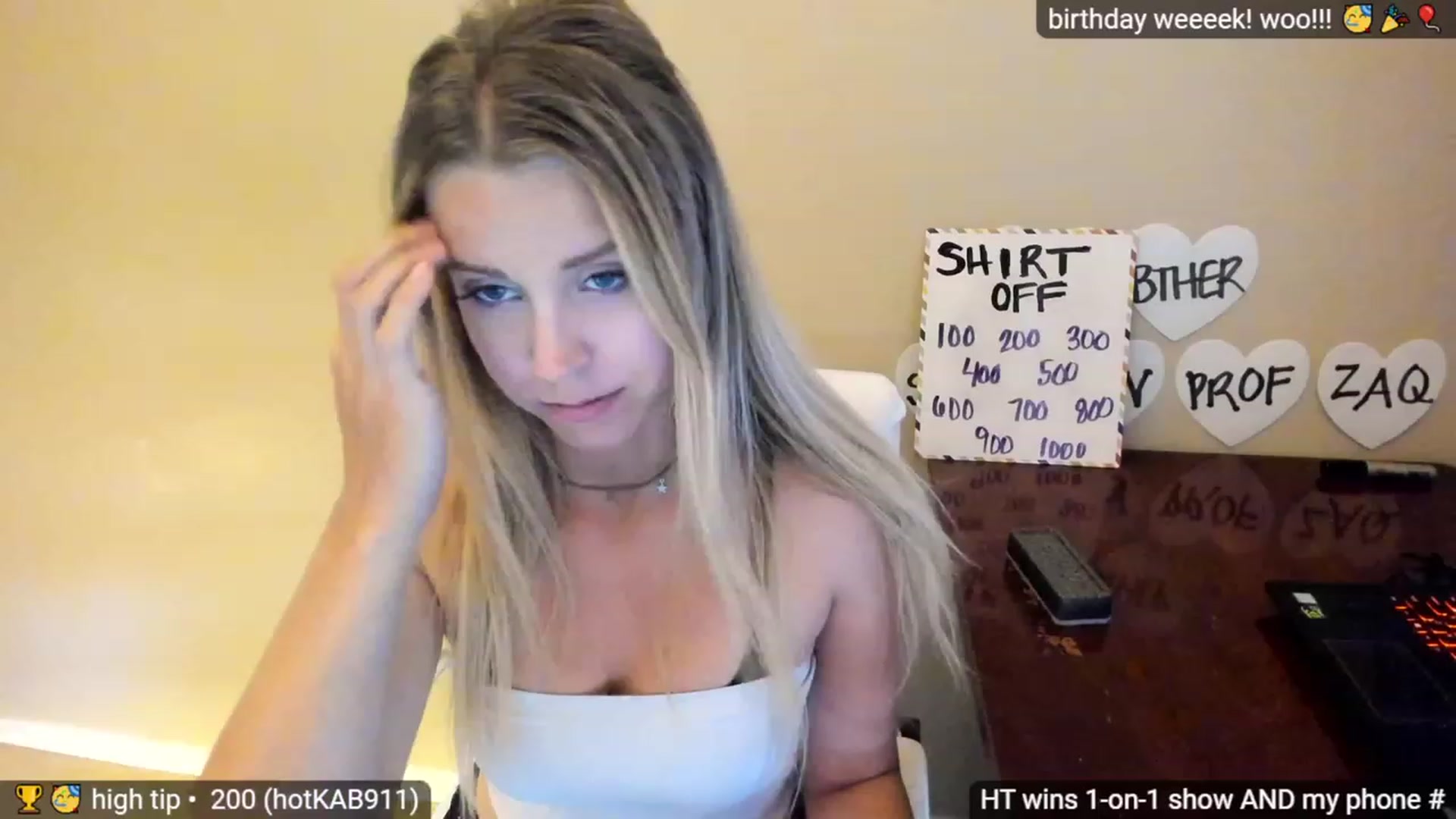 Gallery image thumbnail from goddessjayne's myfreecams stream on, 04/04/2023, 01:41 image 9 of 20