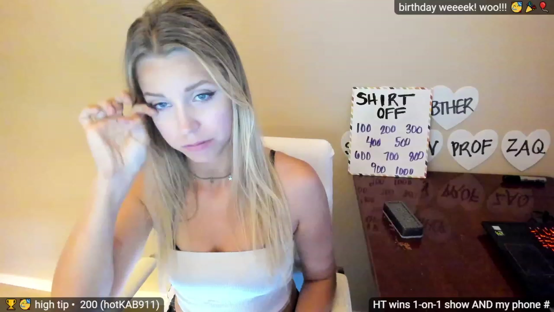 Gallery image thumbnail from goddessjayne's myfreecams stream on, 04/04/2023, 01:41 image 11 of 20