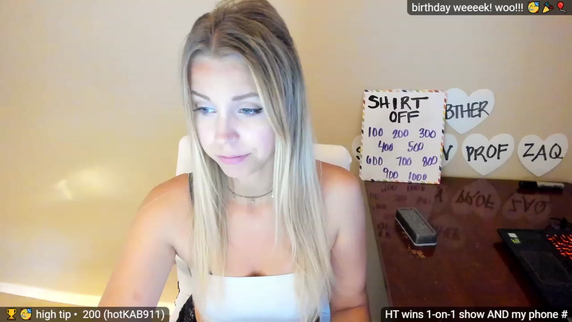 Gallery image thumbnail from goddessjayne's myfreecams stream on, 04/04/2023, 01:41 image 2 of 20
