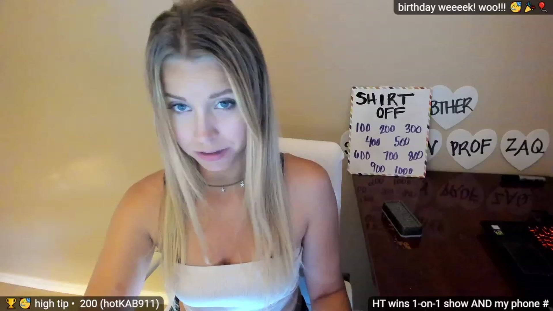 Gallery image thumbnail from goddessjayne's myfreecams stream on, 04/04/2023, 01:41 image 7 of 20