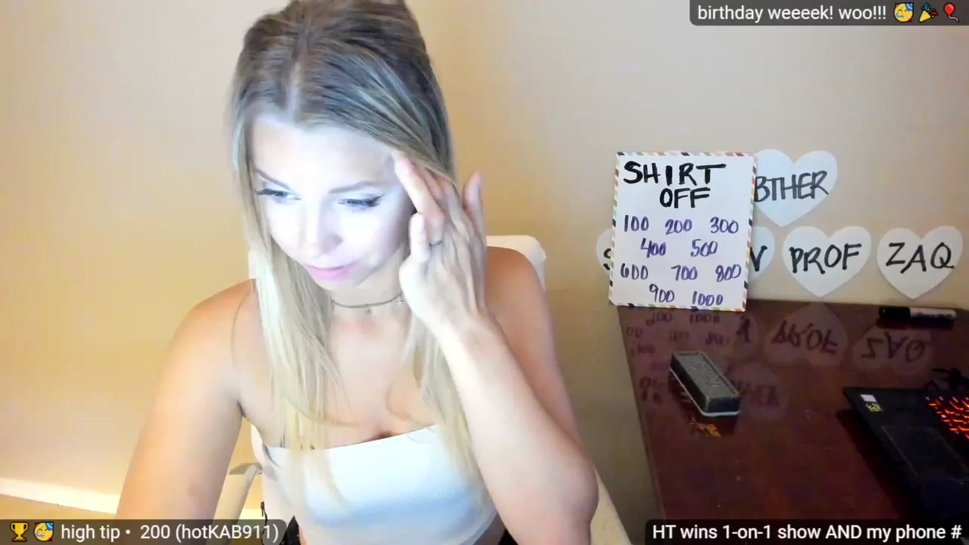 Gallery image thumbnail from goddessjayne's myfreecams stream on, 04/04/2023, 01:41 image 17 of 20