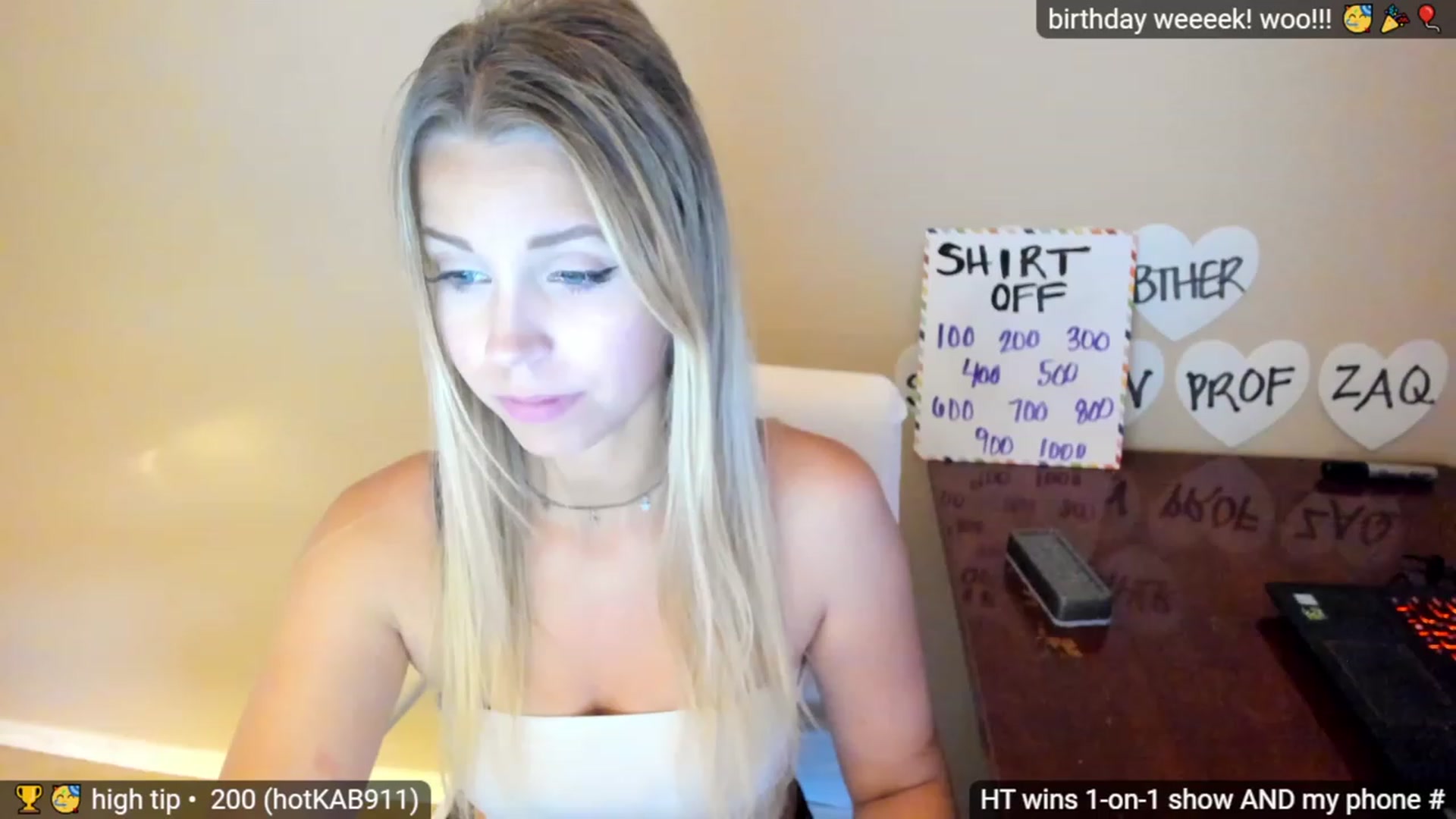 Gallery image thumbnail from goddessjayne's myfreecams stream on, 04/04/2023, 01:41 image 5 of 20
