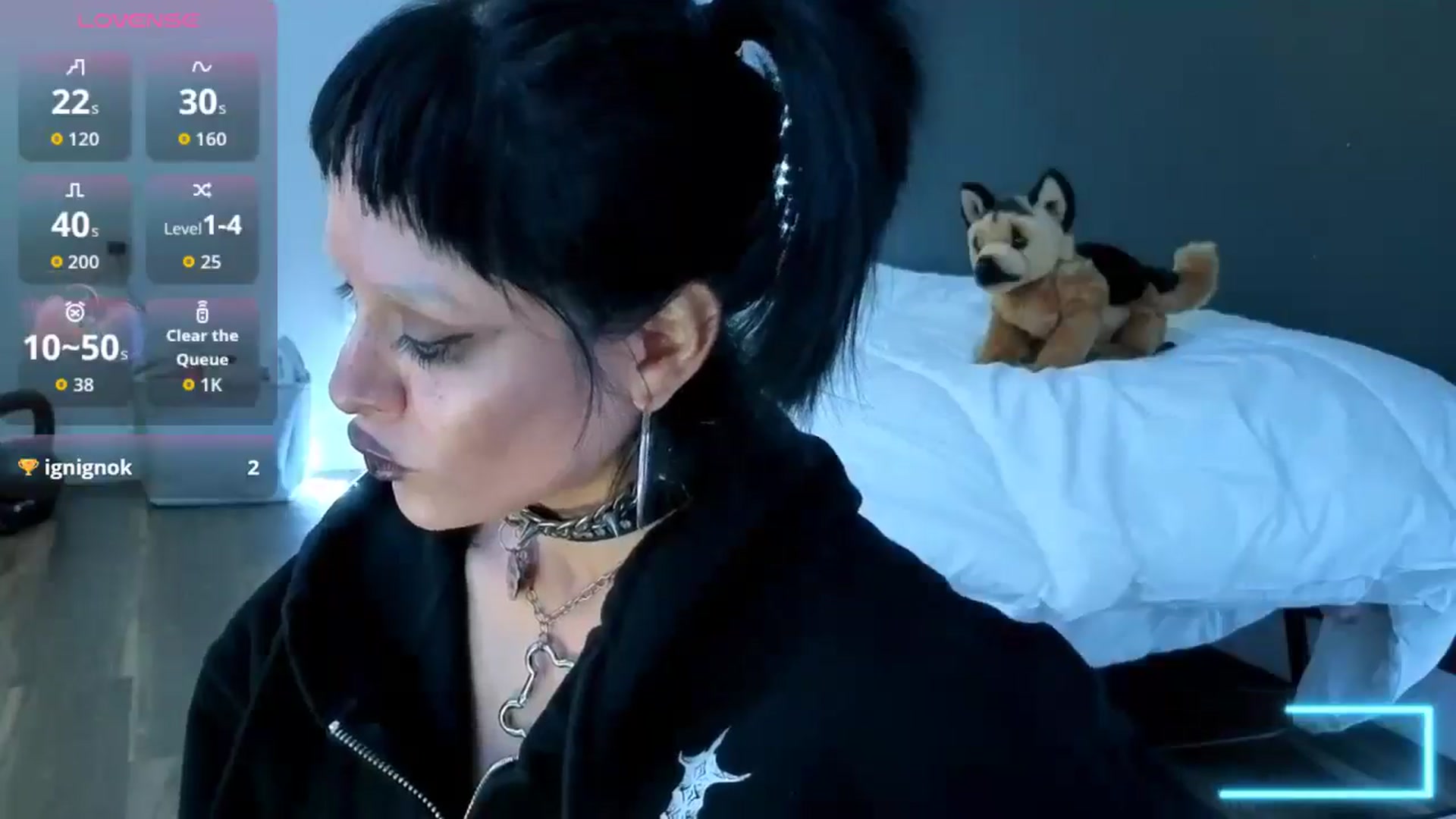 Gallery image thumbnail from gothybat's myfreecams stream on, 03/10/2026, 18:21 image 5 of 20