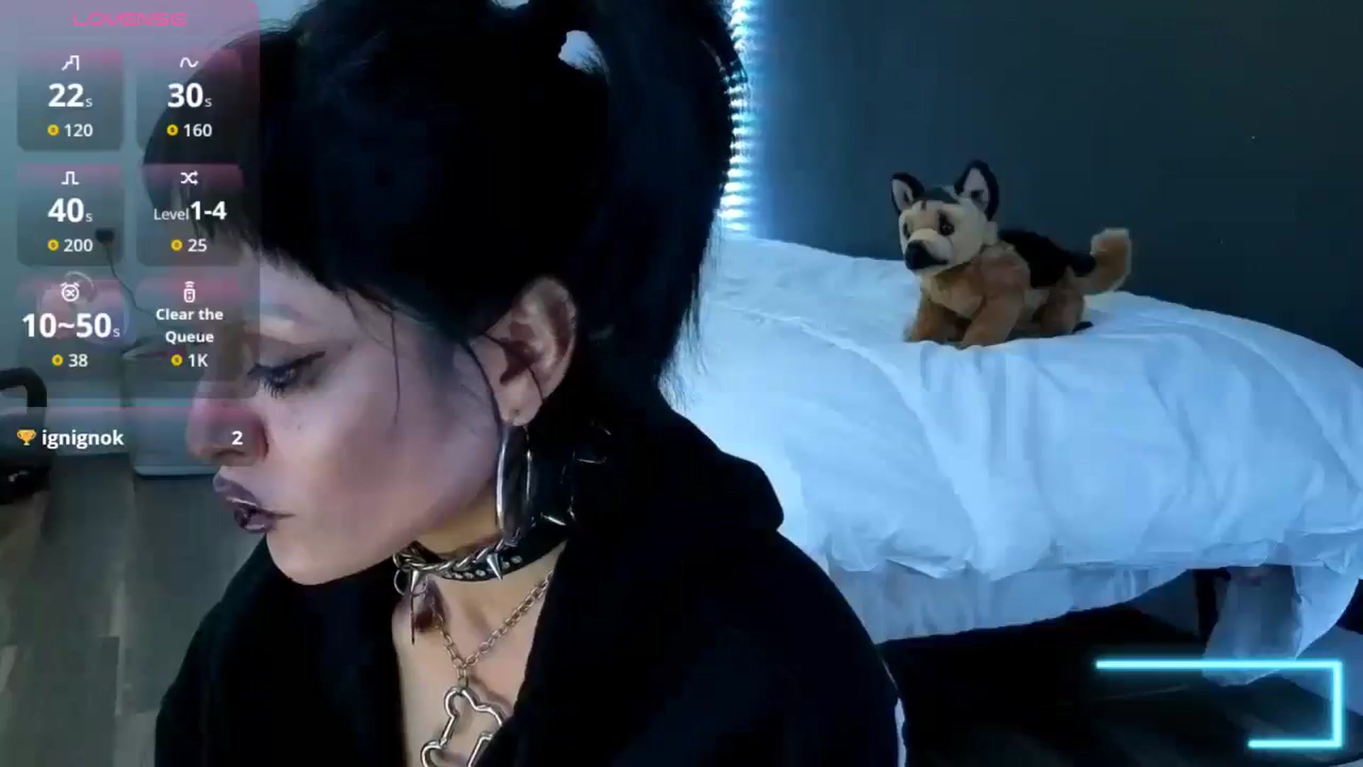 Gallery image thumbnail from gothybat's myfreecams stream on, 03/10/2026, 18:21 image 9 of 20