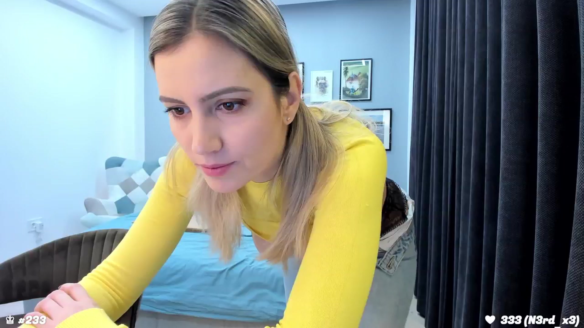 Gallery image thumbnail from happyendings_'s myfreecams stream on, 02/24/2024, 04:32 image 7 of 20