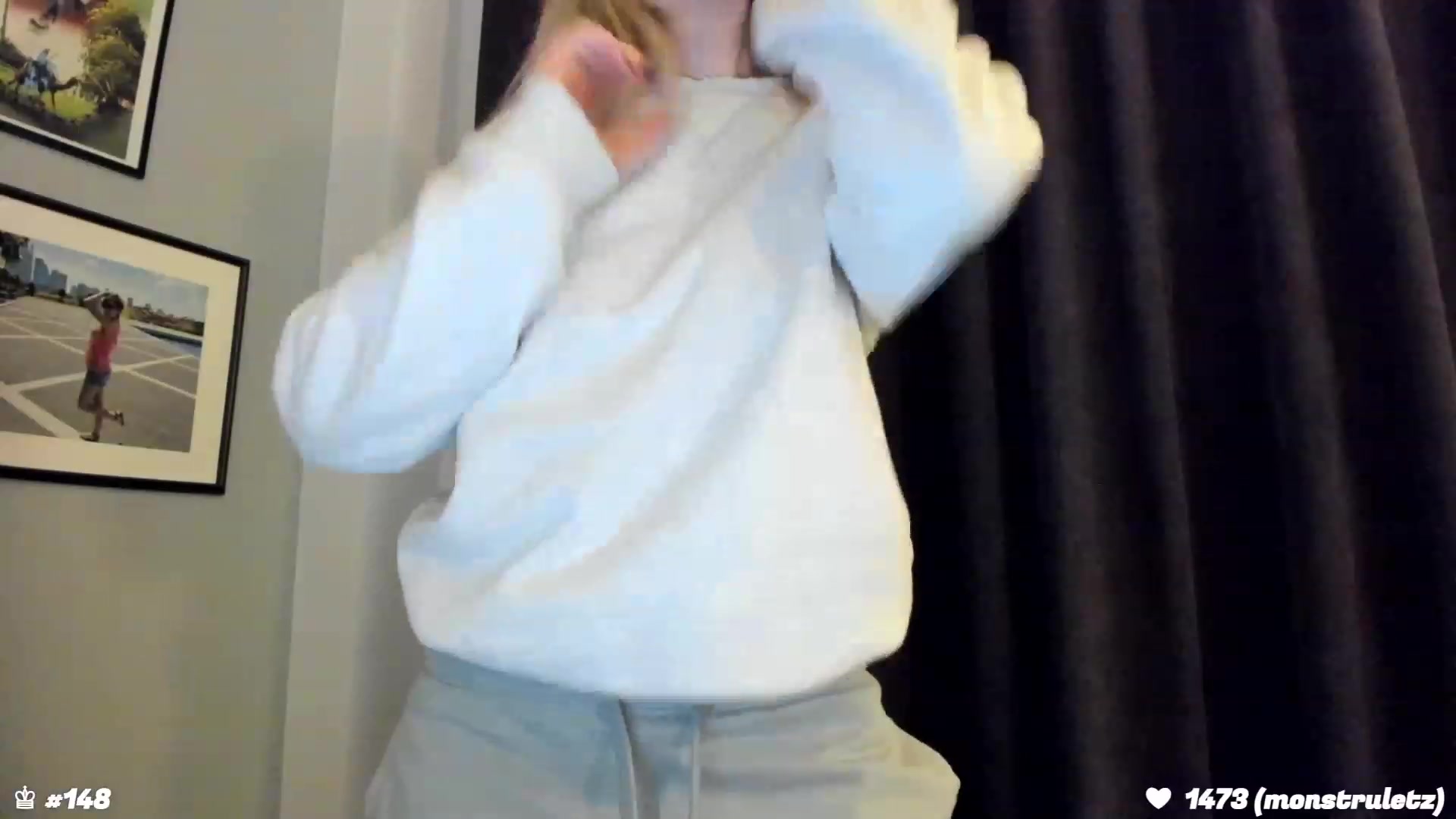 Gallery image thumbnail from happyendings_'s myfreecams stream on, 03/01/2024, 06:00 image 7 of 20
