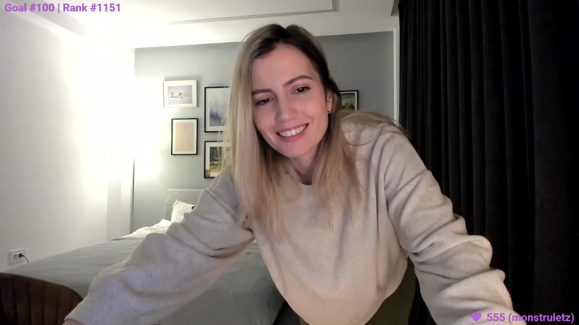 Gallery image thumbnail from happyendings_'s myfreecams stream on, 03/06/2024, 05:56 image 2 of 20