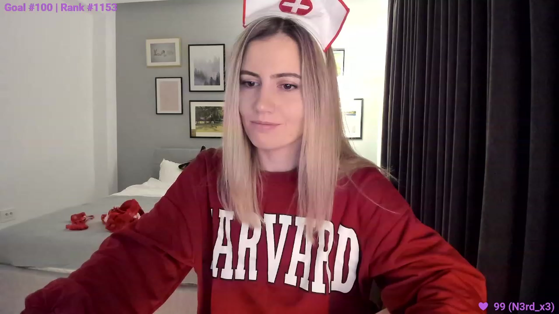 Gallery image thumbnail from happyendings_'s myfreecams stream on, 03/07/2024, 04:00 image 9 of 20