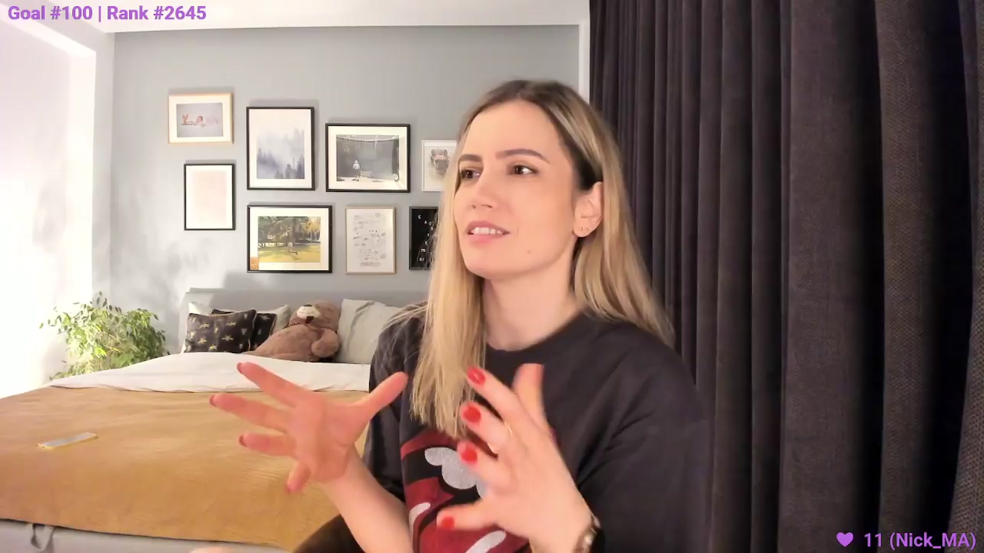 Gallery image thumbnail from happyendings_'s myfreecams stream on, 04/03/2024, 03:56 image 7 of 20