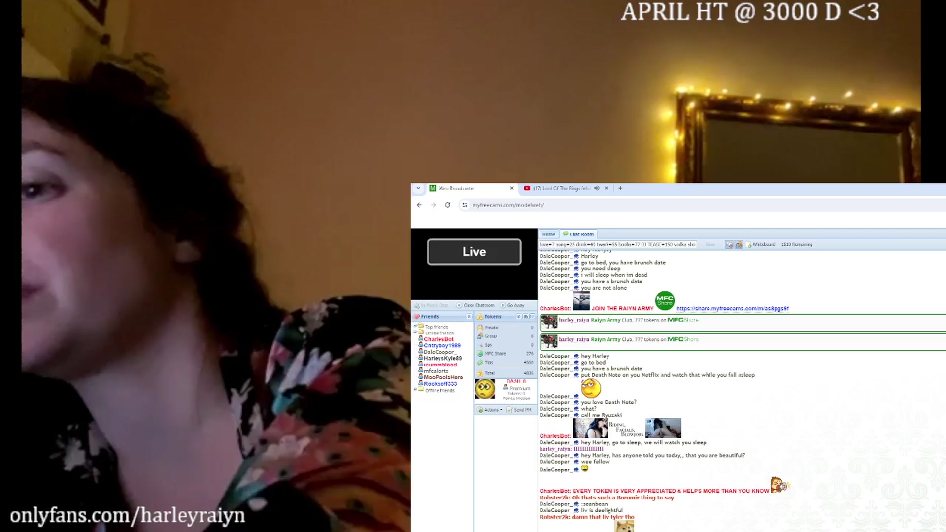 Gallery image thumbnail from harley_raiyn's myfreecams stream on, 04/07/2024, 10:38 image 17 of 20
