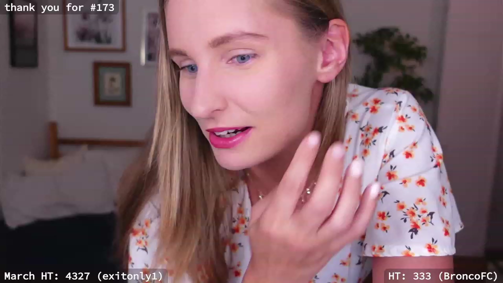 Gallery image thumbnail from hi_ella's myfreecams stream on, 03/10/2023, 05:29 image 1 of 20