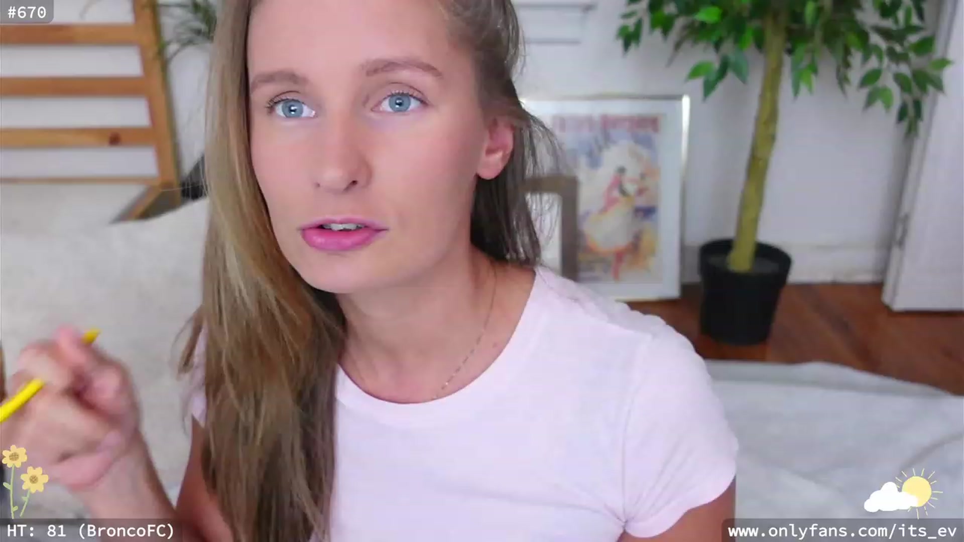 Gallery image thumbnail from hi_ella's myfreecams stream on, 06/23/2023, 01:38 image 9 of 20