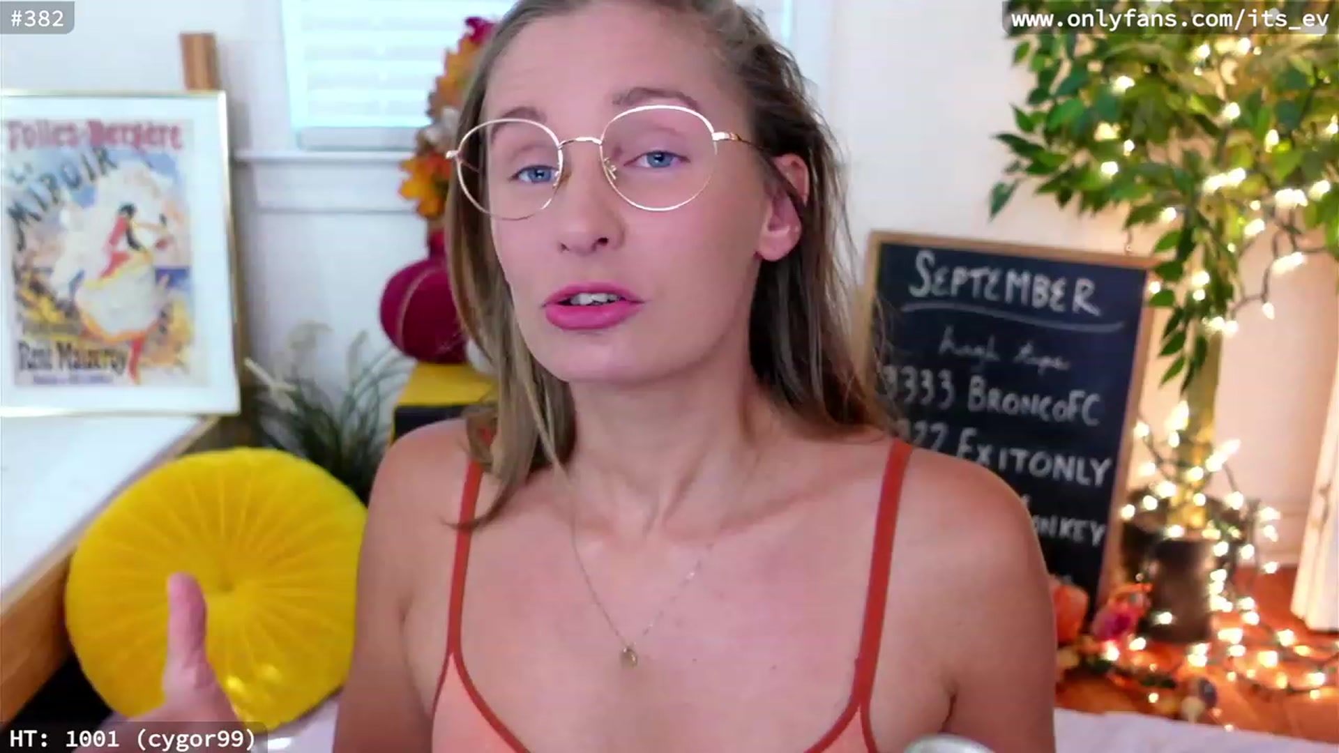 Gallery image thumbnail from hi_ella's myfreecams stream on, 09/08/2023, 20:07 image 11 of 20