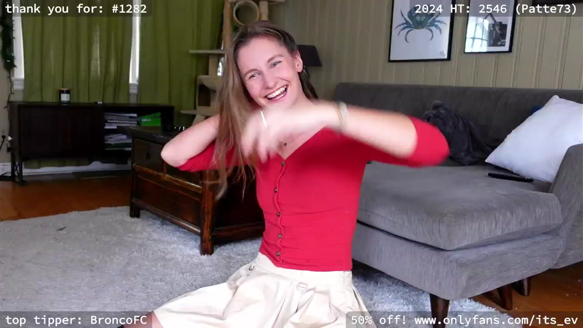 Gallery image thumbnail from hi_ella's myfreecams stream on, 02/10/2024, 19:35 image 1 of 20
