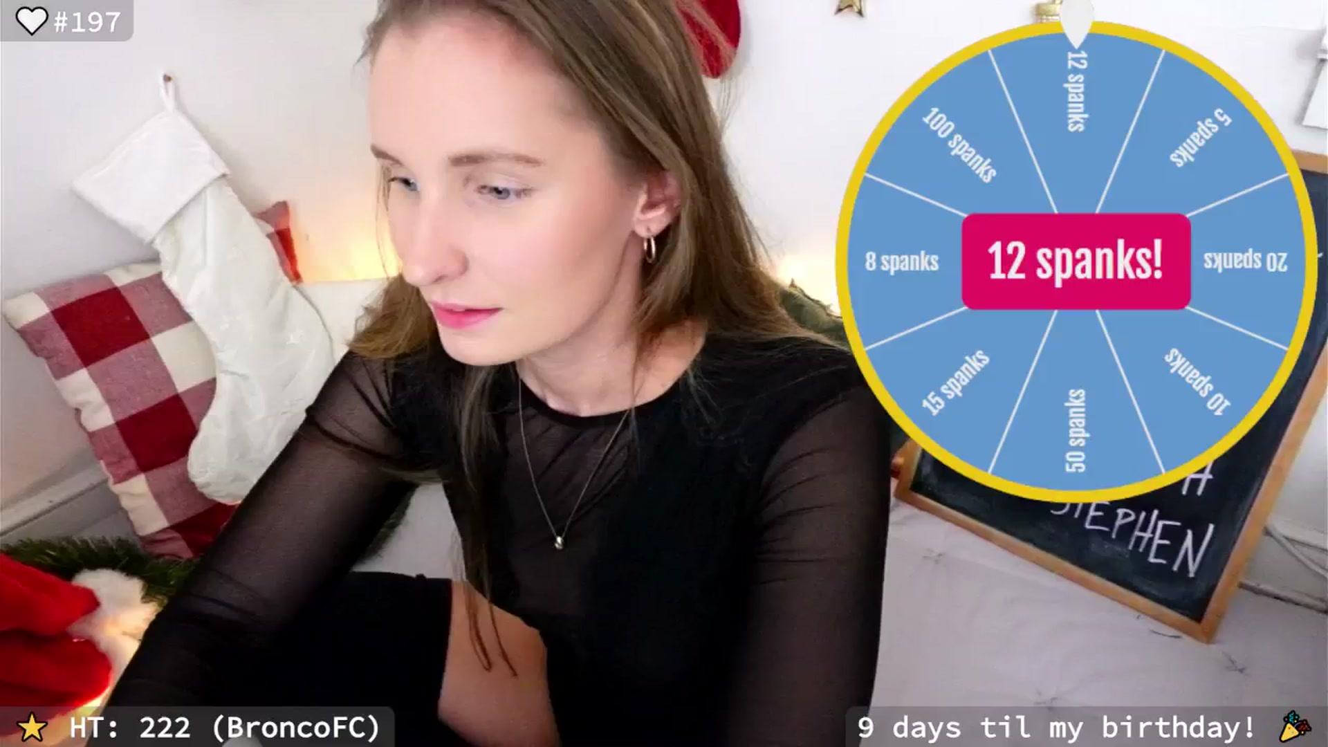 Gallery image thumbnail from hi_ella's myfreecams stream on, 12/19/2024, 03:10 image 5 of 20