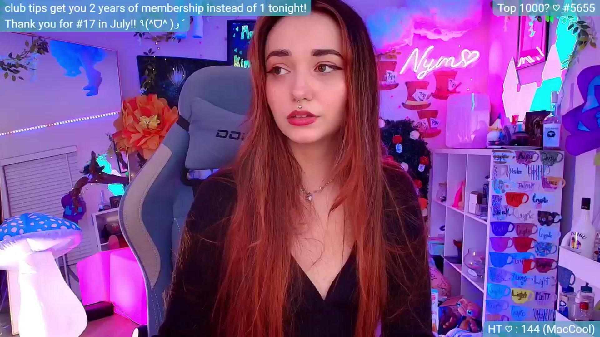 Gallery image thumbnail from hiiamtired's myfreecams stream on, 08/25/2024, 10:48 image 2 of 20