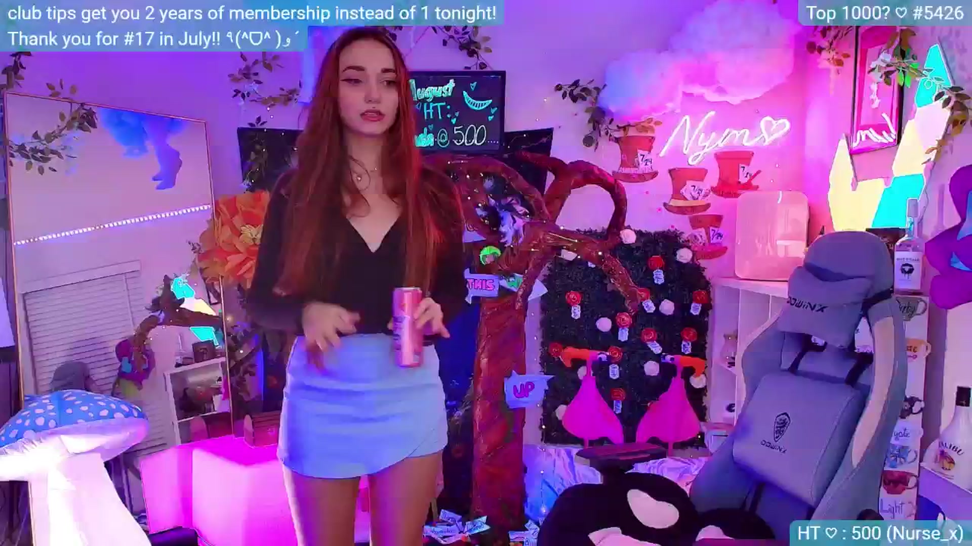 Gallery image thumbnail from hiiamtired's myfreecams stream on, 08/25/2024, 10:48 image 6 of 20