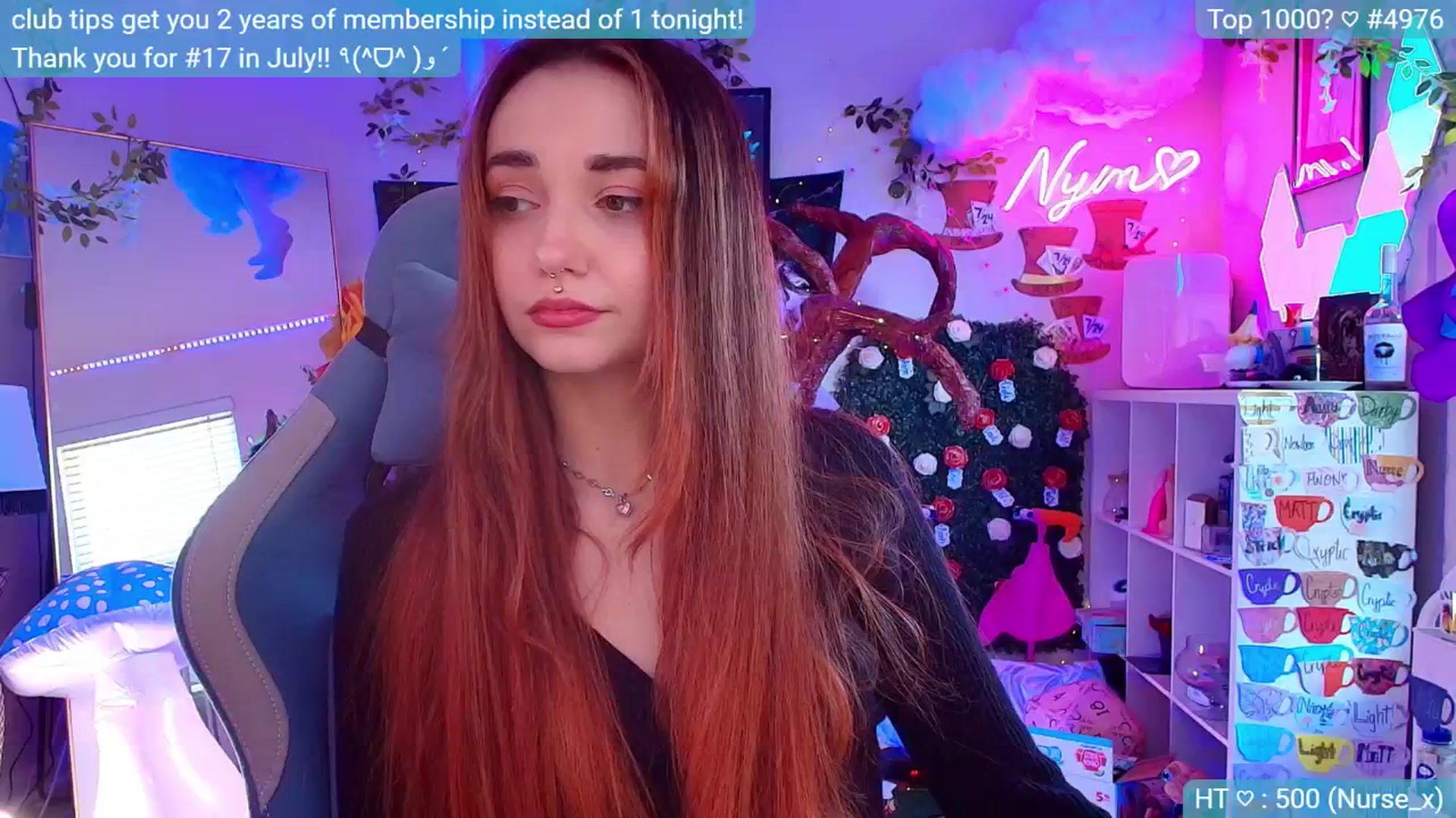 Gallery image thumbnail from hiiamtired's myfreecams stream on, 08/25/2024, 14:26 image 13 of 20