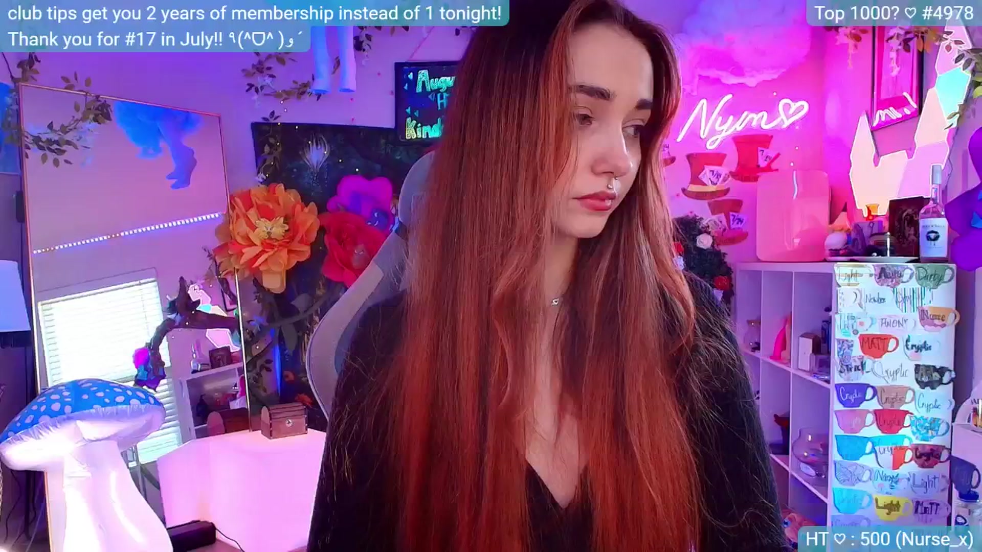 Gallery image thumbnail from hiiamtired's myfreecams stream on, 08/25/2024, 14:26 image 14 of 20