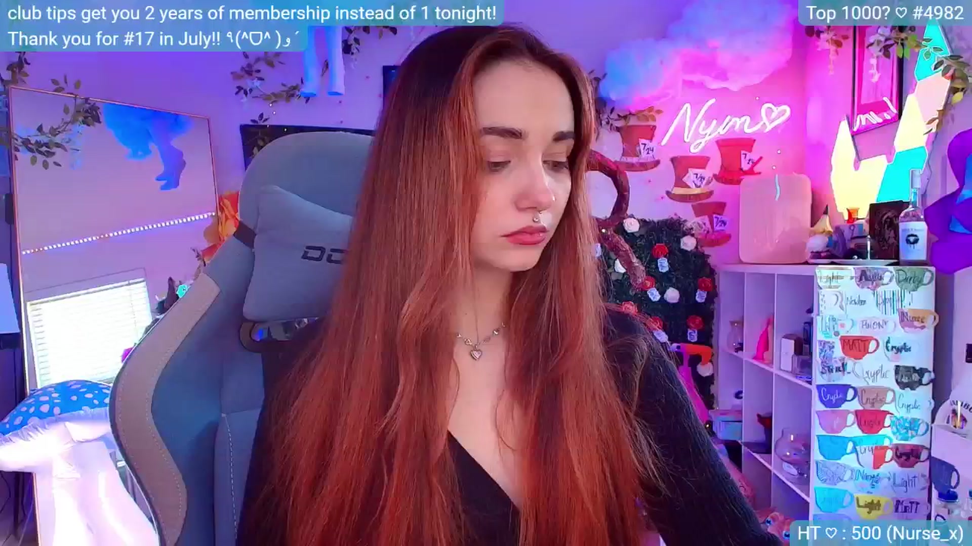 Gallery image thumbnail from hiiamtired's myfreecams stream on, 08/25/2024, 14:26 image 12 of 20
