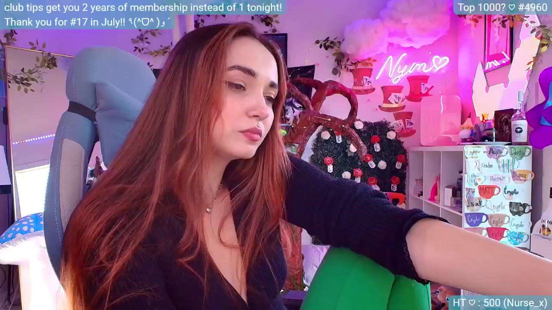 Gallery image thumbnail from hiiamtired's myfreecams stream on, 08/25/2024, 14:26 image 18 of 20