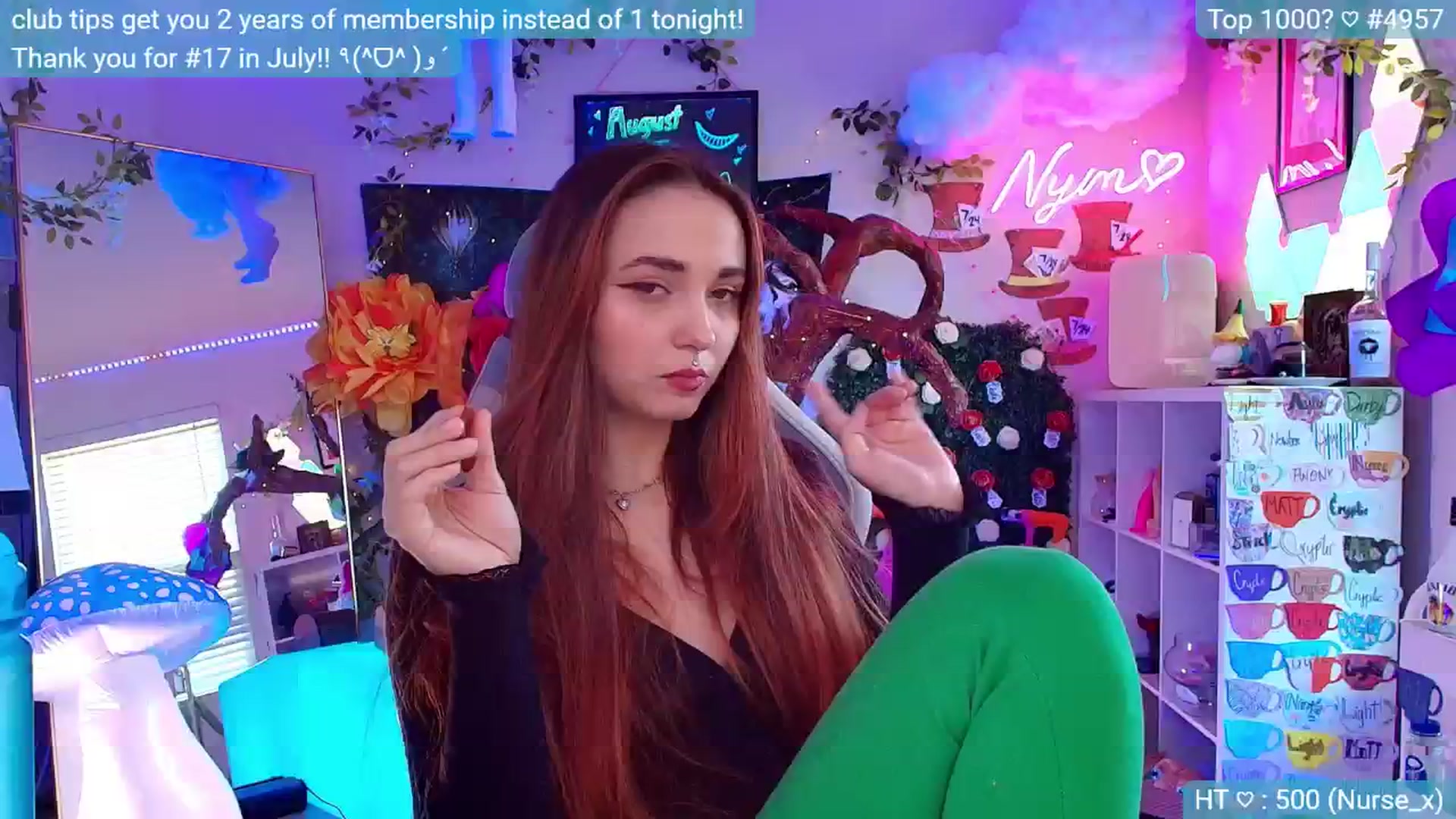 Gallery image thumbnail from hiiamtired's myfreecams stream on, 08/25/2024, 14:26 image 16 of 20