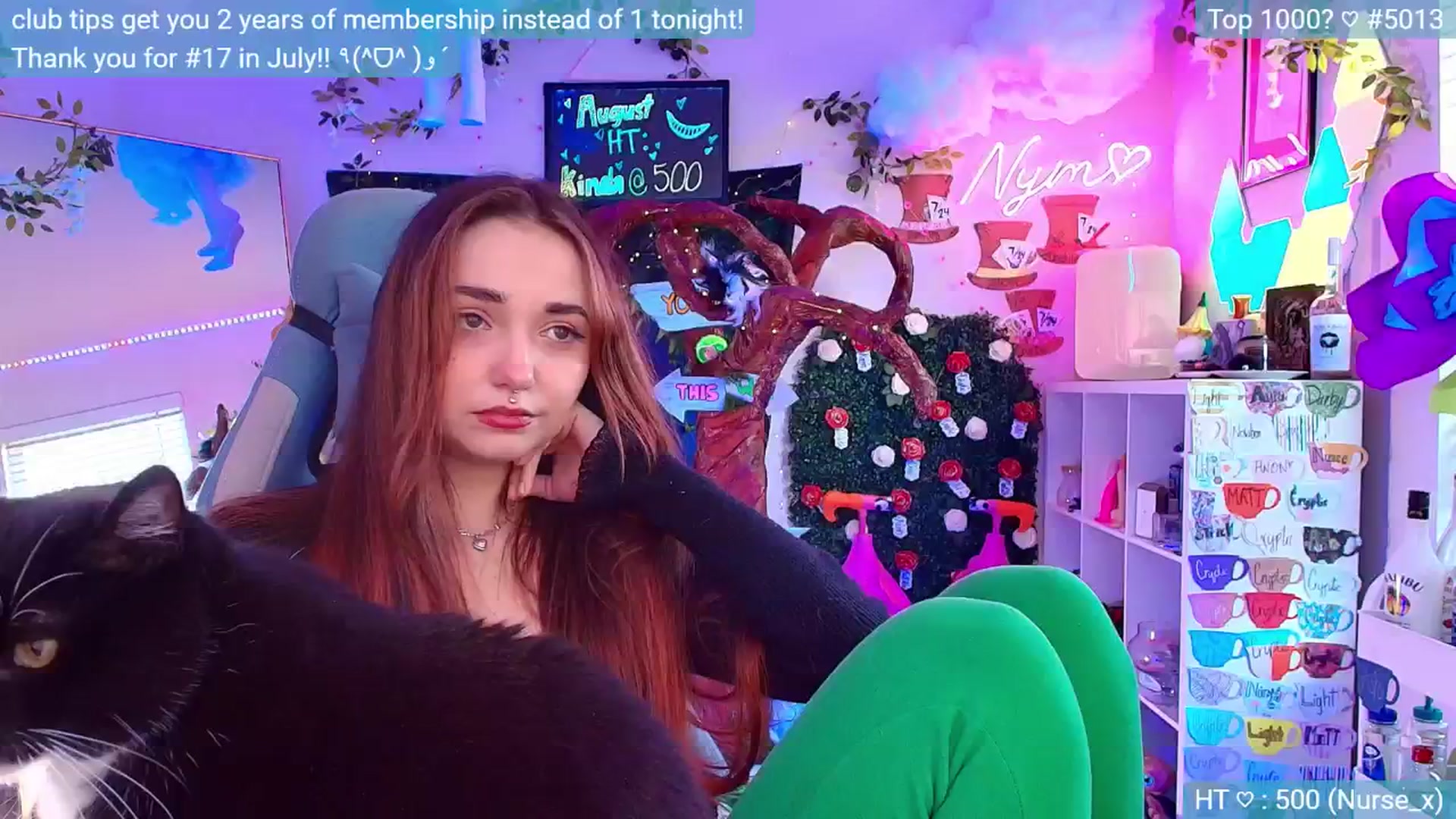 Gallery image thumbnail from hiiamtired's myfreecams stream on, 08/25/2024, 14:26 image 9 of 20