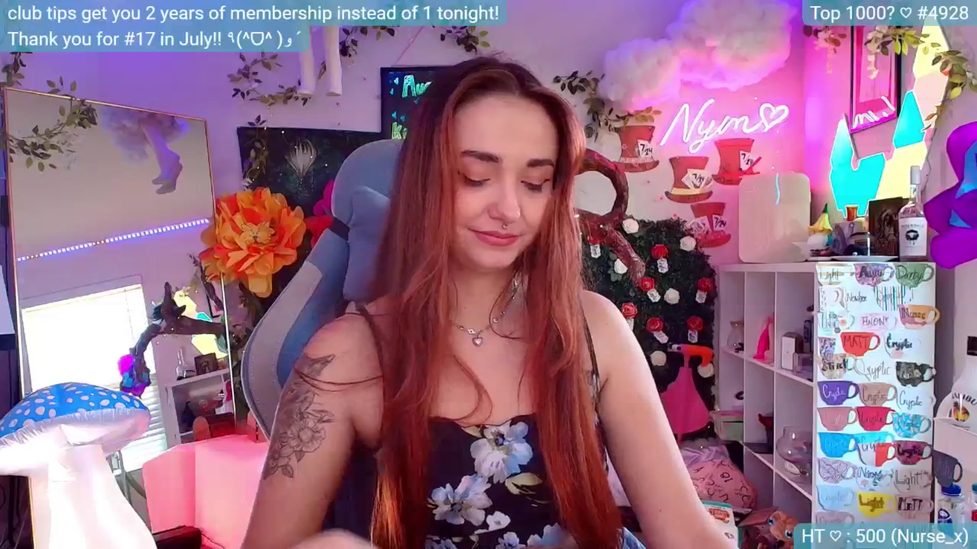 Gallery image thumbnail from hiiamtired's myfreecams stream on, 08/25/2024, 15:38 image 14 of 20