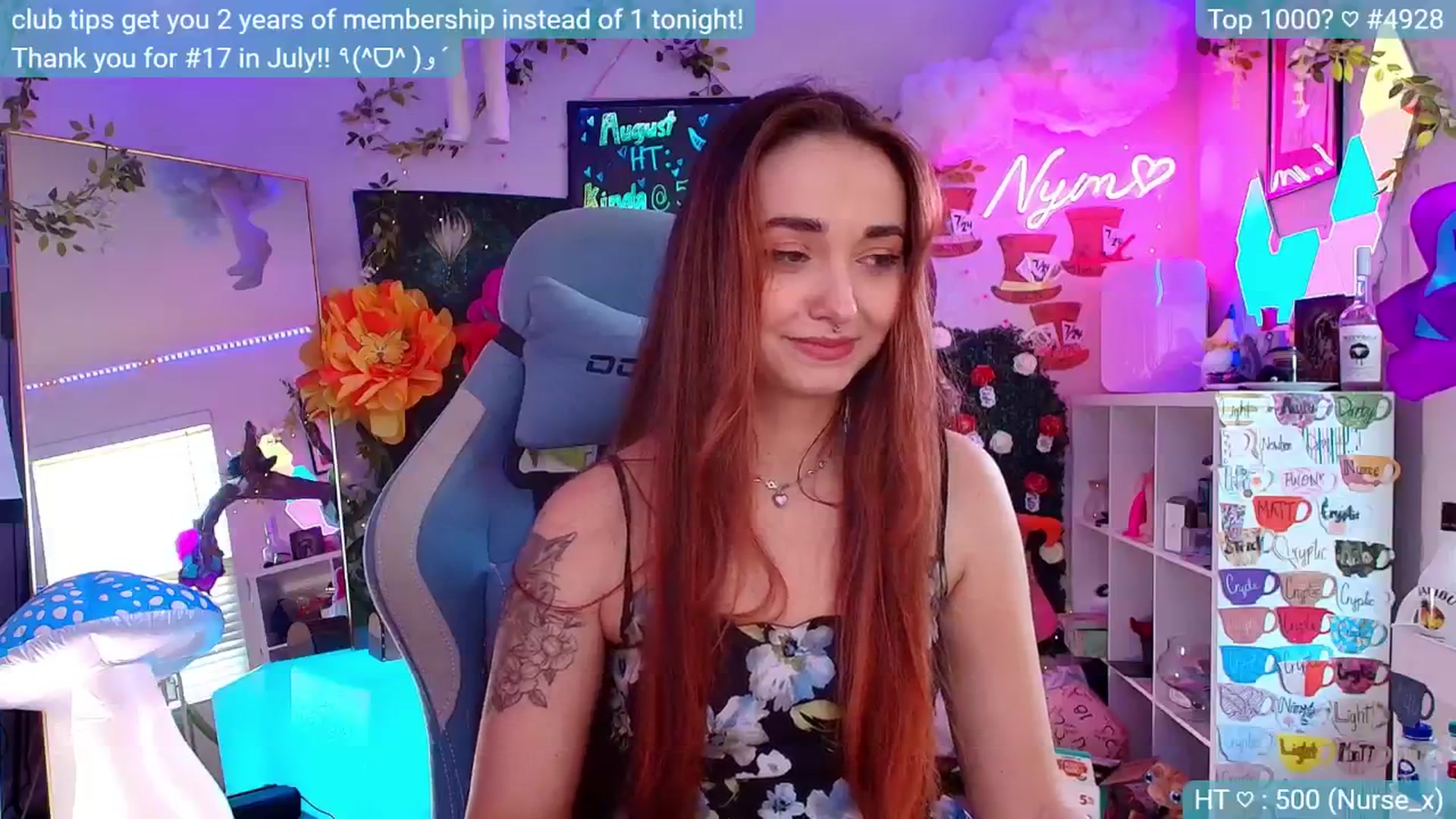Gallery image thumbnail from hiiamtired's myfreecams stream on, 08/25/2024, 15:38 image 15 of 20