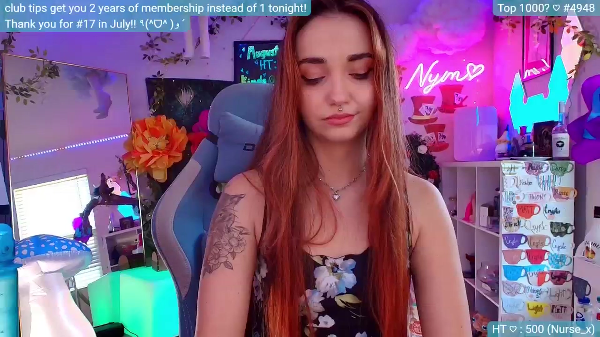 Gallery image thumbnail from hiiamtired's myfreecams stream on, 08/25/2024, 15:38 image 9 of 20