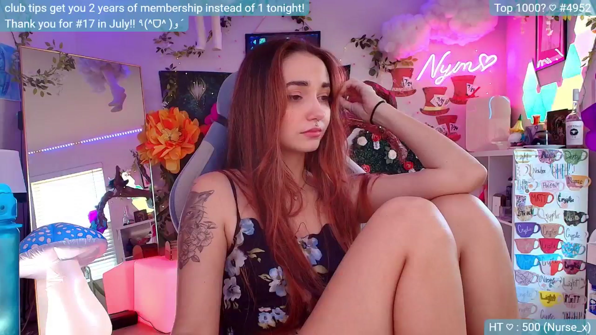 Gallery image thumbnail from hiiamtired's myfreecams stream on, 08/25/2024, 15:38 image 7 of 20
