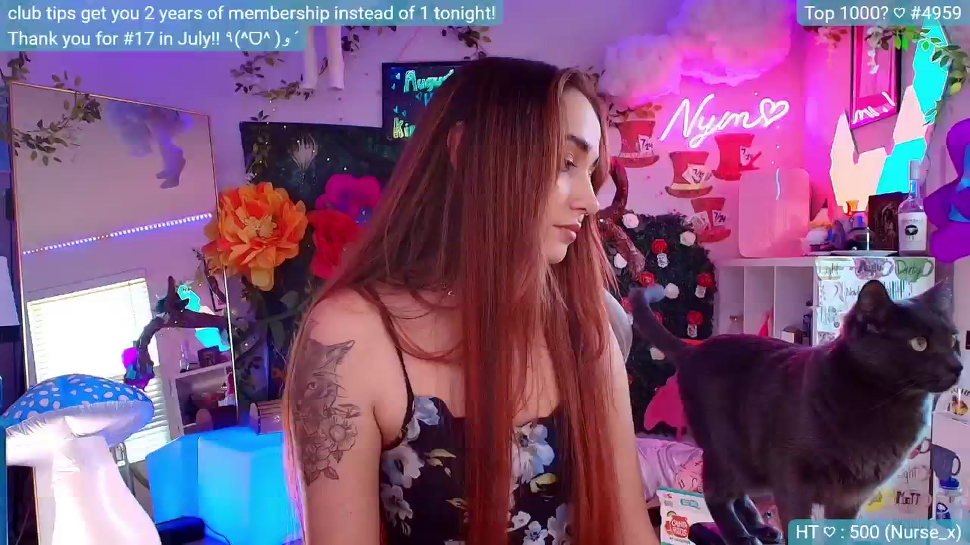 Gallery image thumbnail from hiiamtired's myfreecams stream on, 08/25/2024, 15:38 image 5 of 20