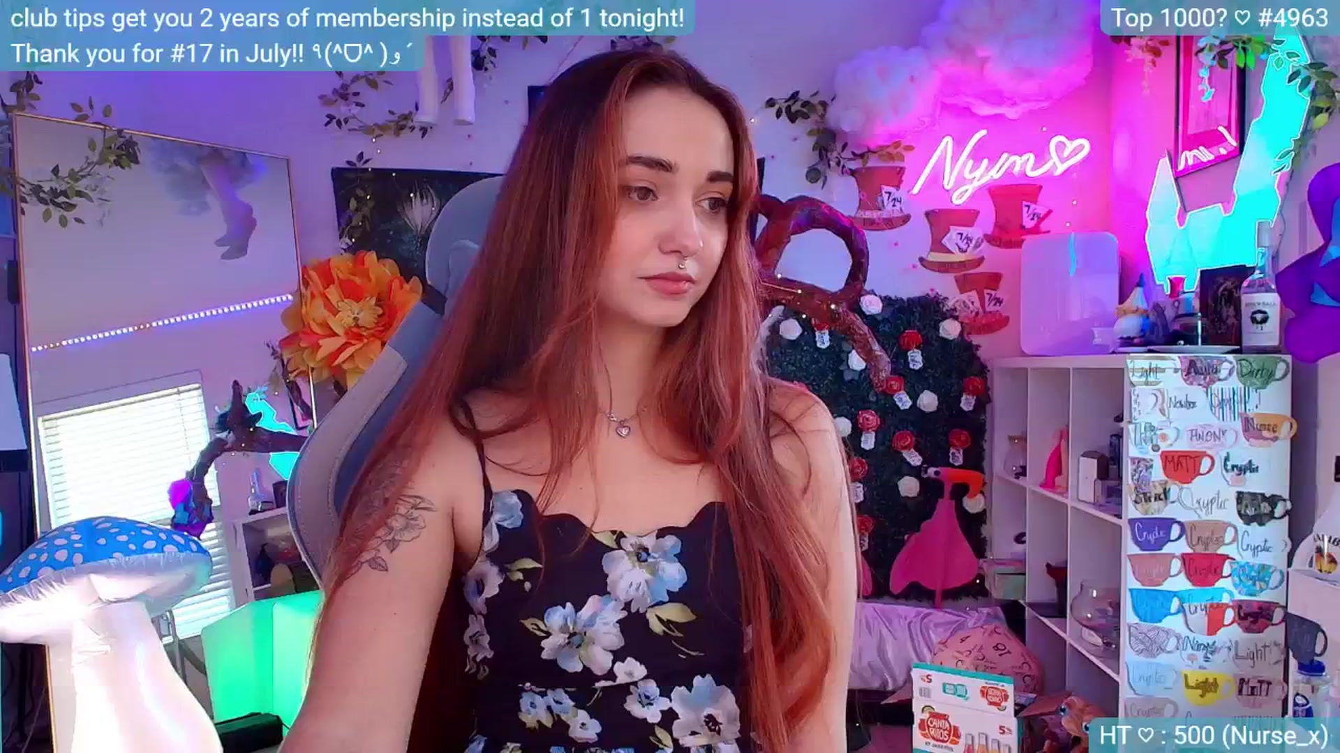 Gallery image thumbnail from hiiamtired's myfreecams stream on, 08/25/2024, 15:38 image 1 of 20